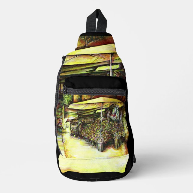 Taken the Possession of Optices Sling Bag (Front)