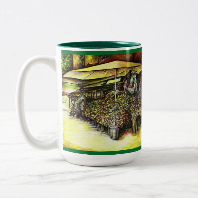Taken the Possession of Optices Two-Tone Coffee Mug (Left)