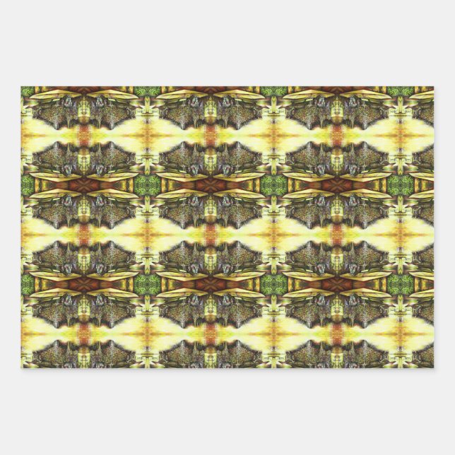 Taken the Possession of Optices Wrapping Paper Sheets (Front)