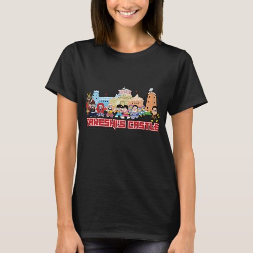 Takeshis Castle _ Main Group _ Womans T_shirt
