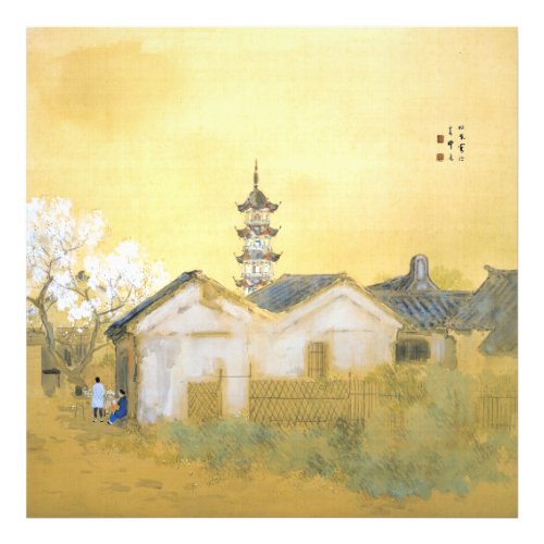 Takeuchi Seihō  Calm Spring in Jiangnan 1921 Photo Print