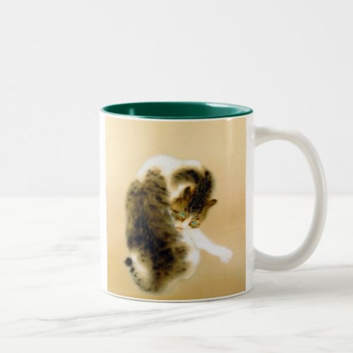 Takeuchi SeihoTabby Cat Two_Tone Coffee Mug