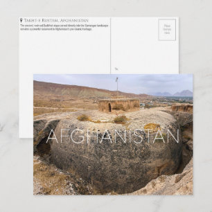 Takht-e-Rustam, Afghanistan Travel Postcard
