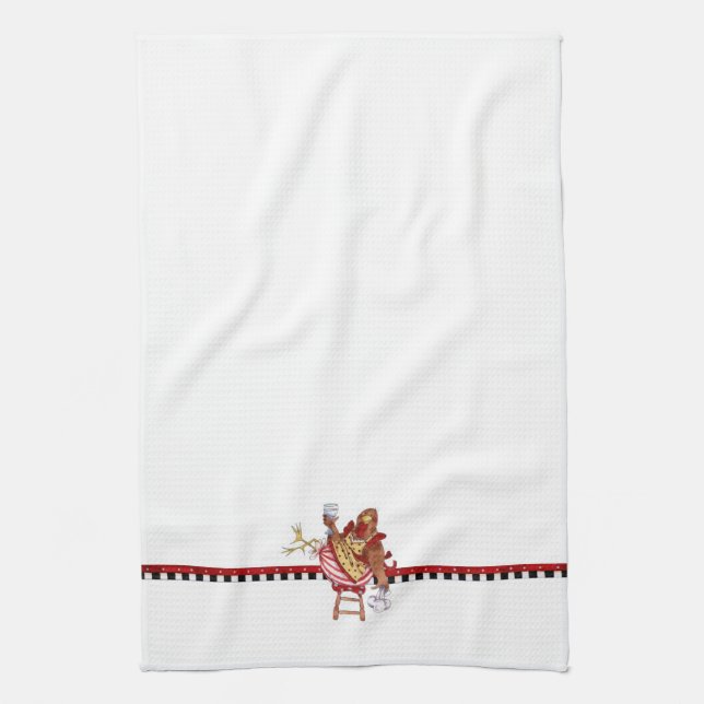 Takin' a Break Kitchen Towel (Vertical)