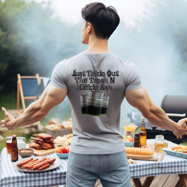 Takin Out The Trash Drum BBQ Smokers T-Shirt (Creator Uploaded)