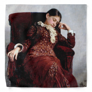 Taking a rest, Ilya Repin Bandana