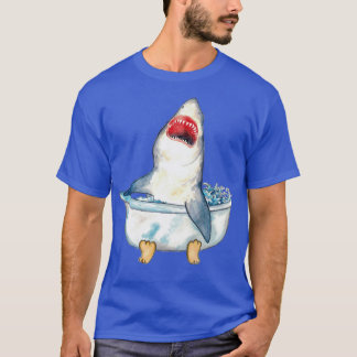 taking bath watercolor T-Shirt