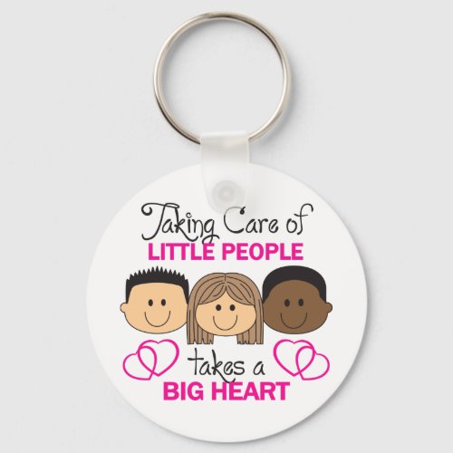 Taking Care Keychain