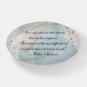 Taking Chances Motivational Paperweight