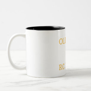Taking Flight and Chuckles: Old Mans RC-Plane Expe Two-Tone Coffee Mug