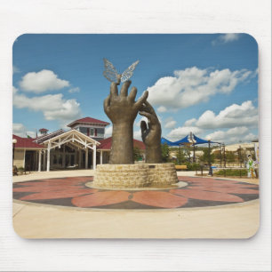 Taking Flight sculpture Mouse Pad