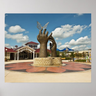 Taking Flight sculpture Poster