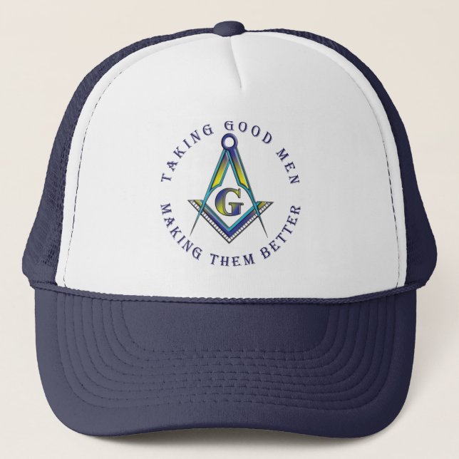 Taking Good Men Trucker Hat (Front)