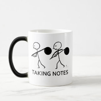 Taking Notes Color Morph Mug