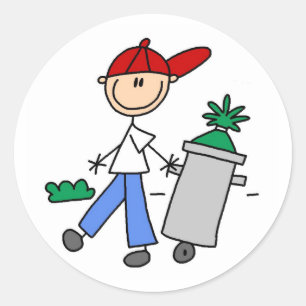 Taking Out The Trash Sticker