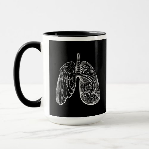 Taking the Air _ Paisley Lung Coffee Mug