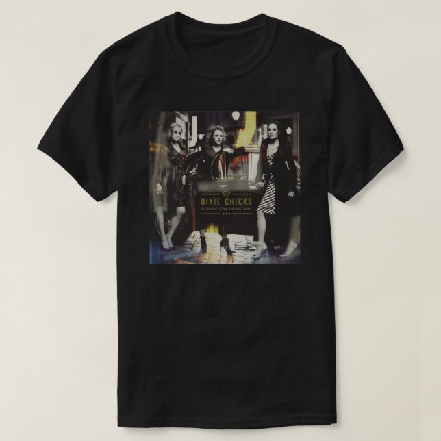 Taking The Long Way of Dixie Album Chicks Music T-Shirt (Design Front)