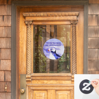 Taking Too Much Has Consequences Window Cling