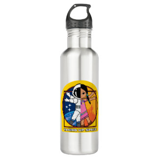 Taking Up Space Logo Stainless Steel Water Bottle