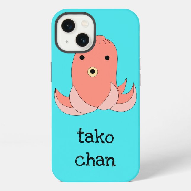 Tako-chan Iphone Case (Back)