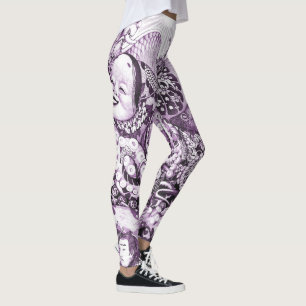 Tako emaki300purple@miyasan leggings