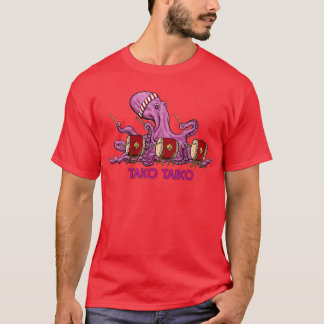 Tako Taiko Musical MultiLimbed Mollusk  T-Shirt