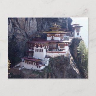 Taktshang Monastery, Paro, Bhutan Postcard