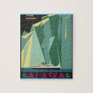 "Taku Glacier,' Greenwood, 1910-1959" Jigsaw Puzzle