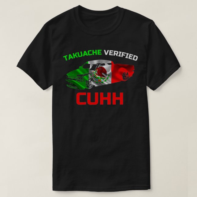 Takuache Verified Cuhh  Troca Cuh Opossum El Cuhh T-Shirt (Design Front)