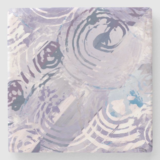 TAKUROMAN"Ripple""Ripples" Stone Coaster (Front)