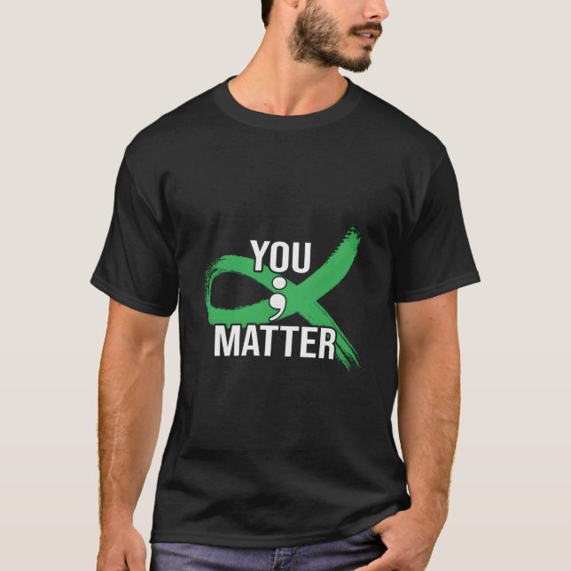 Tal Health Matters Is Tal Health Support Is Adhd T-Shirt (Front)