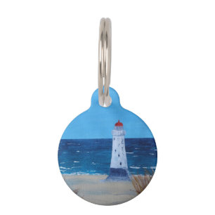 Talacre Lighthouse   Key Ring Pet ID Tag