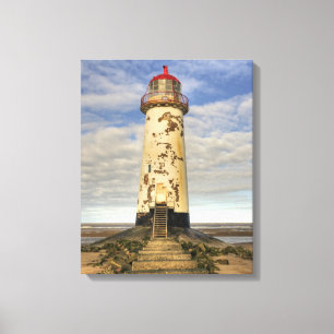 Talacre The Point of Ayr Lighthouse Canvas