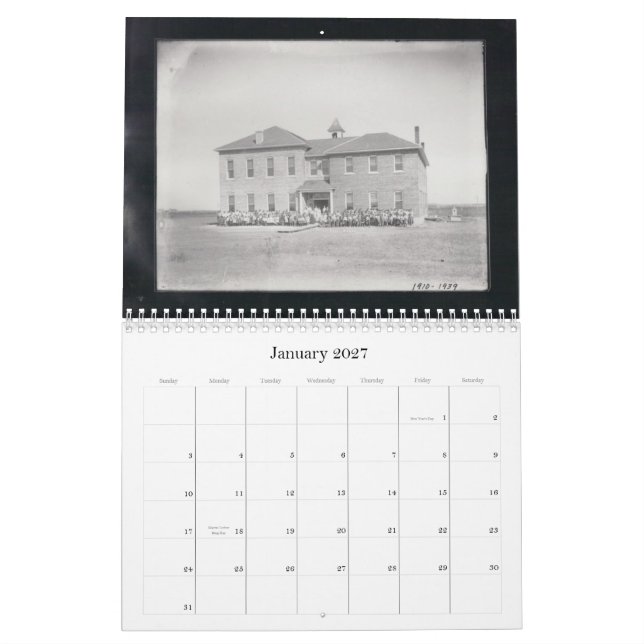 Talala History Calendar 2012 (Jan 2027)