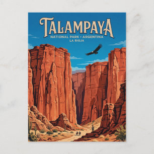 Talampaya Canyon Postcard