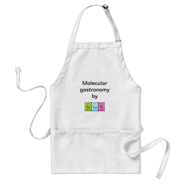 Talan periodic table name apron (Front)