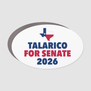 Talarico for Senate 2026 Election Texas Car Magnet