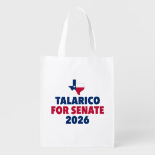 Talarico for Senate 2026 Election Texas Grocery Bag