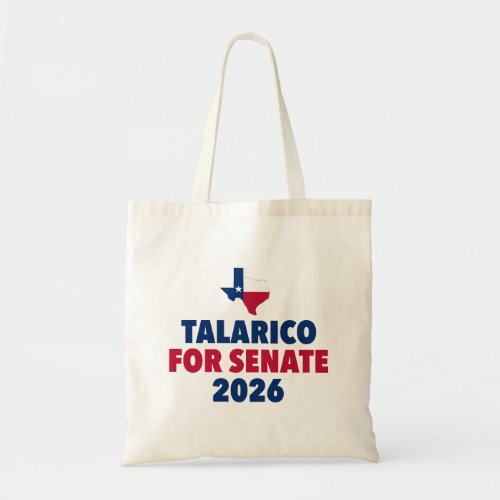 Talarico for Senate 2026 Election Texas Tote Bag