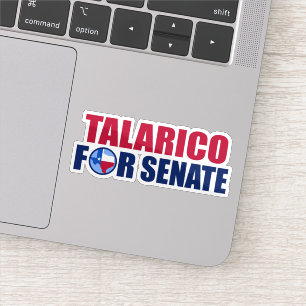 Talarico for Senate Texas 2026 Election Laptop Sticker
