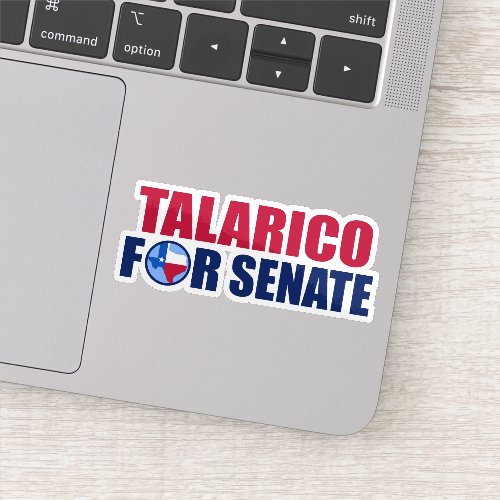 Talarico for Senate Texas 2026 Election Laptop Sticker