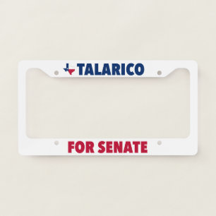 Talarico for Senate Texas Election License Plate Frame