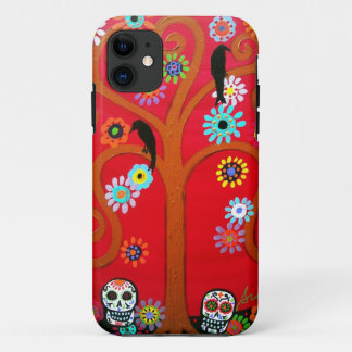 Talavera Dia delos Muertos iPhone 11 Case