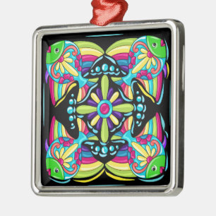 Talavera Metal Ornament