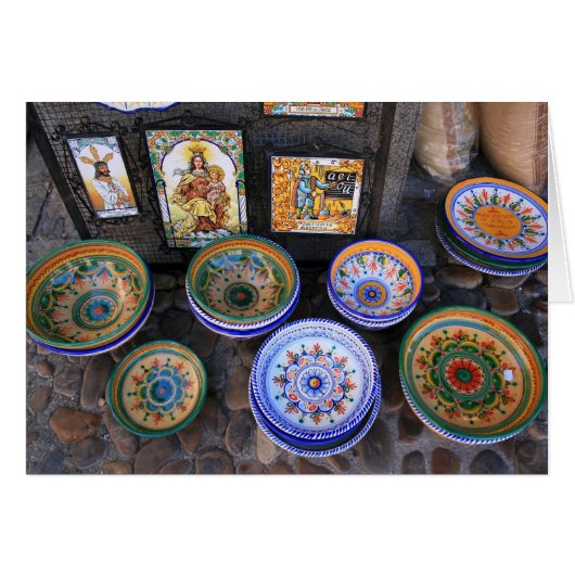 Talavera Pottery Cards (Front Horizontal)