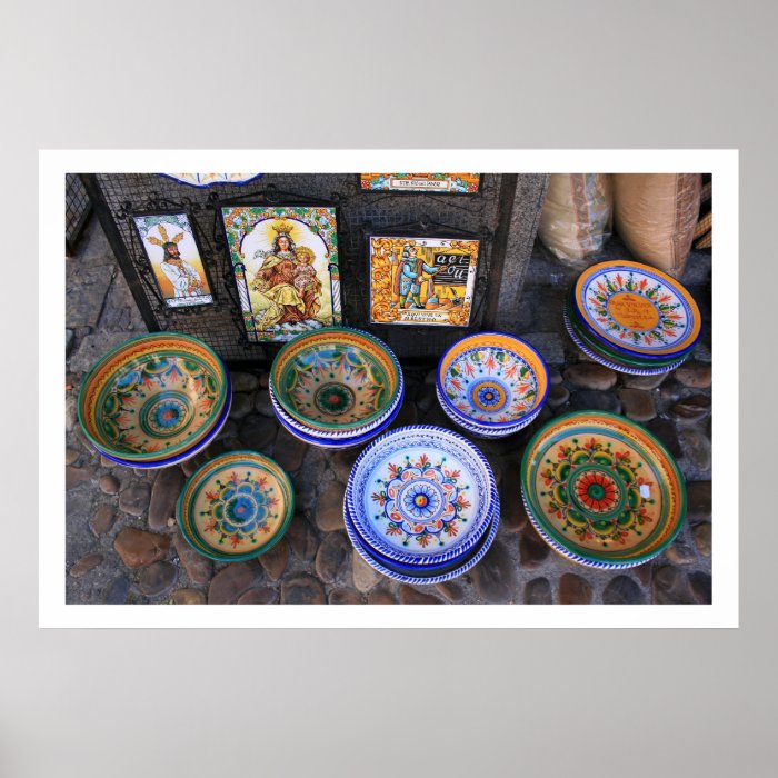 Talavera Pottery Poster