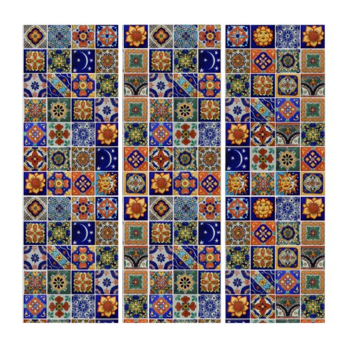 Talavera Tile Image Southwest Style Wall Decor