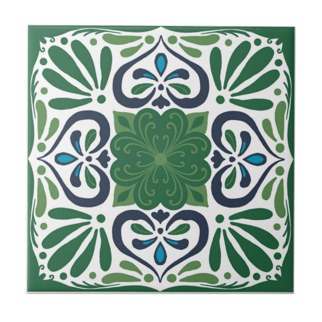 Talavera tile inspired (Front)
