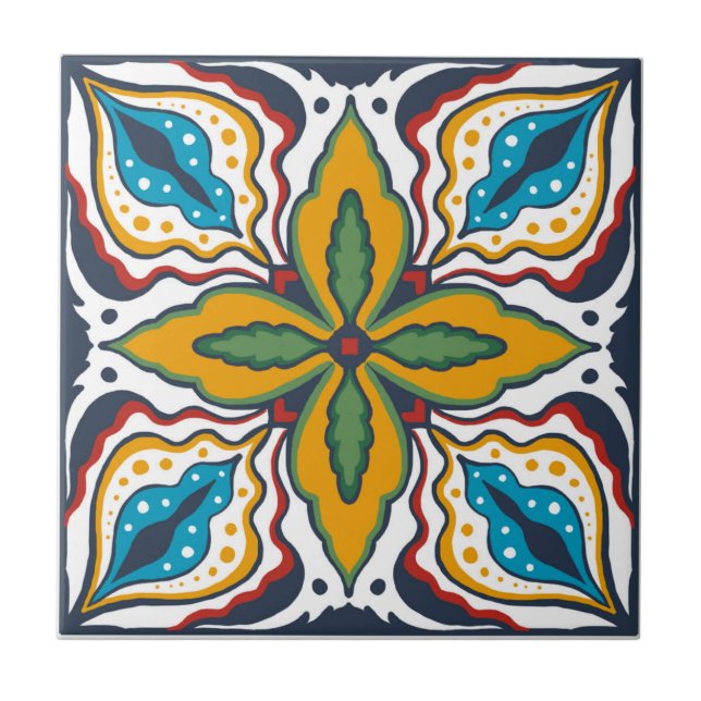 Talavera tile inspired (Front)