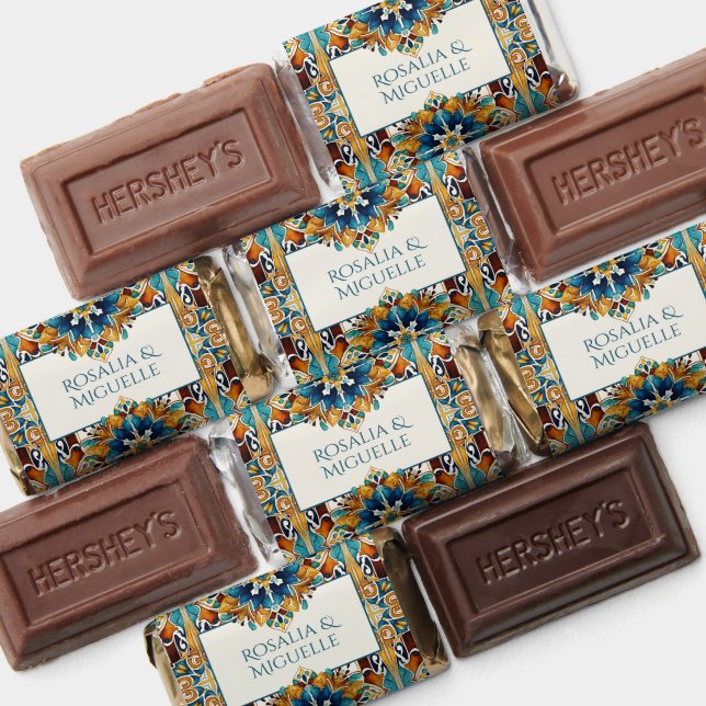 Talavera vintage Mexican wedding edible favors (Assorted)